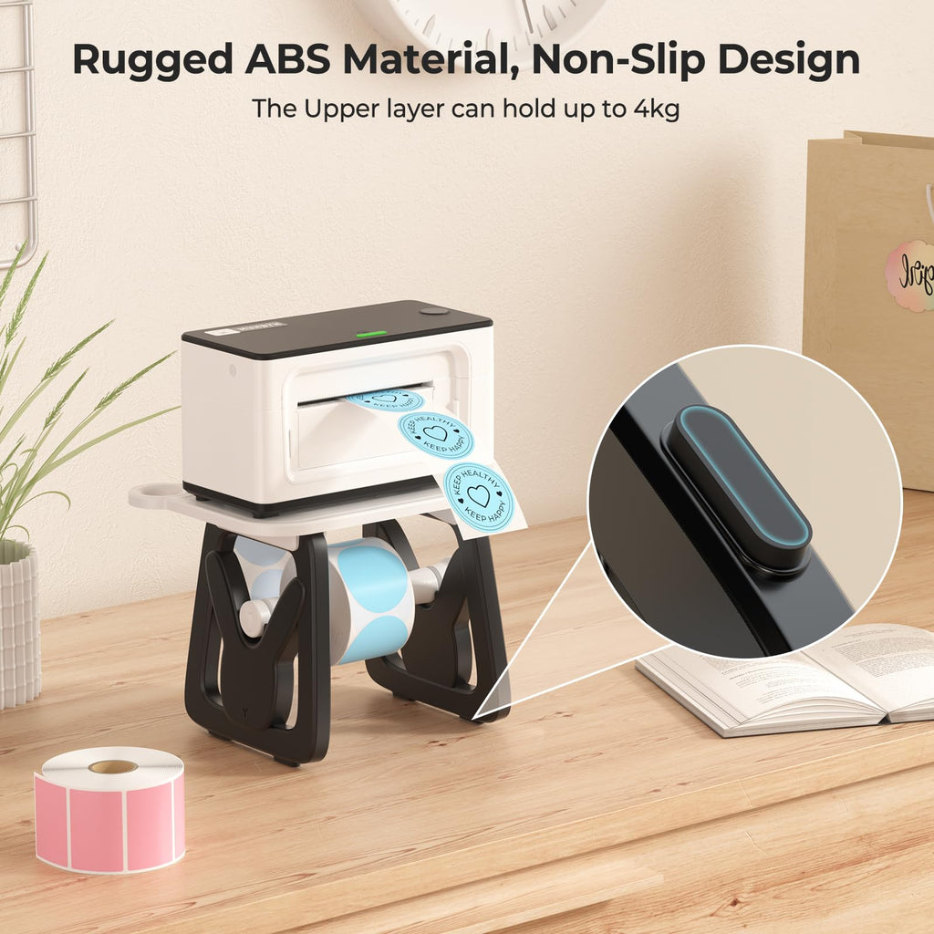 MUNBYN Label Holder for Rolls and Fanfold Labels