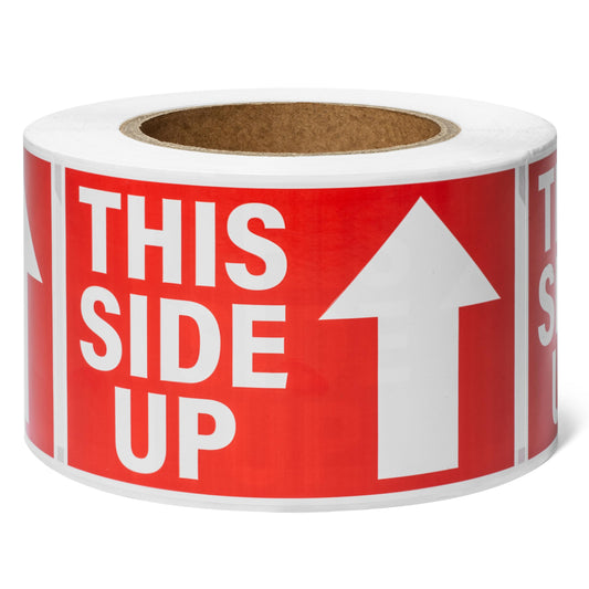 This Side Up 500 Labels per Roll 3"x5" by Sutter Signs