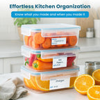 Kitchen Prep Bundle - 2x3 300/Roll - 2x2 200/Roll - Freezer Labels