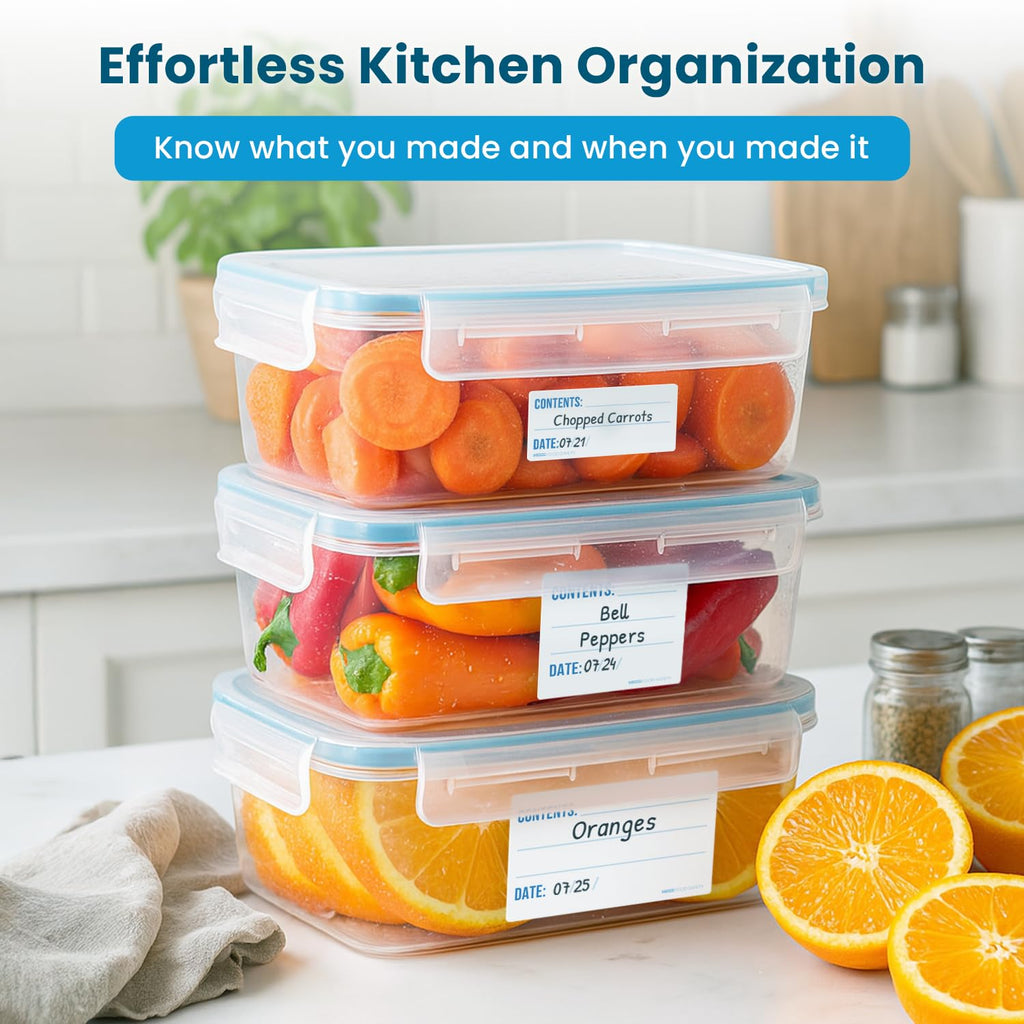 Kitchen Prep Bundle - 2x3 300/Roll - Blank 1x2 200/Roll - 2x2 200/Roll