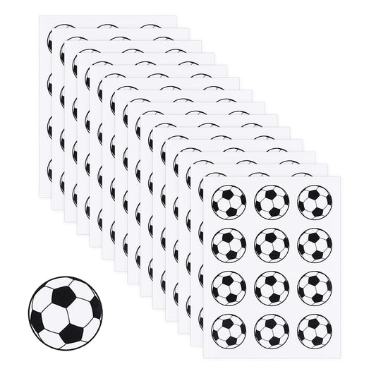 180pcs Soccer Stickers, Self Adhesive Soccer Ball Stickers Labels for Scrapbooking Water Bottles Sports Ball Stickers Party Favor Reward Pride Stickers for Kids Soccer Lovers Party Decorations