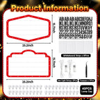 2 Pack Wedding Bottle Service Sign - Large Entrance Prop with LED Lights