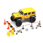 Miniature Traffic Accessories Set for 1/18 1/24 1/30 RC Cars