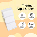 40x30mm (1.57"x1.18") Labels for B1/B21/B3S Label Maker, 3 Rolls 3Rolls-40x30mm