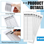 10 Pcs General Inspection Labels 10