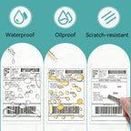 250 Pcs 4"x6" Thermal Shipping Labels Fanfold