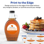 Avery Printable Durable White Round Labels, Sure Feed Technology, 2.5" Diameter, Print-to-the-Edge, Waterproof Labels, Laser & Pigment-Based Inkjet Compatible, 90 Total 2-1/2" Diameter 90 Count (10 Packs of 9)