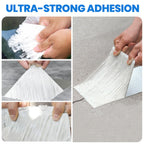 ADHES Butyl Tape Waterproof Tape, 2inch x 16feet Aluminum Foil Tape 2 inches x 16 feet Silver 1
