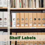 LLPT Dry Erase Magnetic Label Strips, 2" x 12", Yellow, 20 Pack 2" x 12" 20 Pack