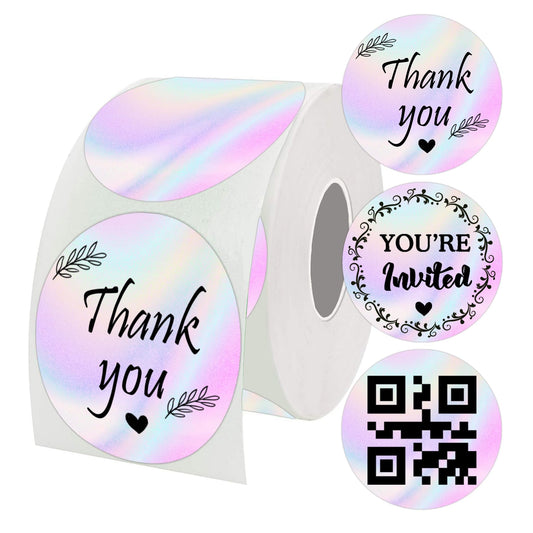 2 inch Direct Thermal Labels Gradual Change Round Circle Color-Code Dot Labels for Thermal Label Printer Color Coding Dot Shipping Label Printer for Barcodes Home Business 500 Pcs Per Roll 2 inch Color 2