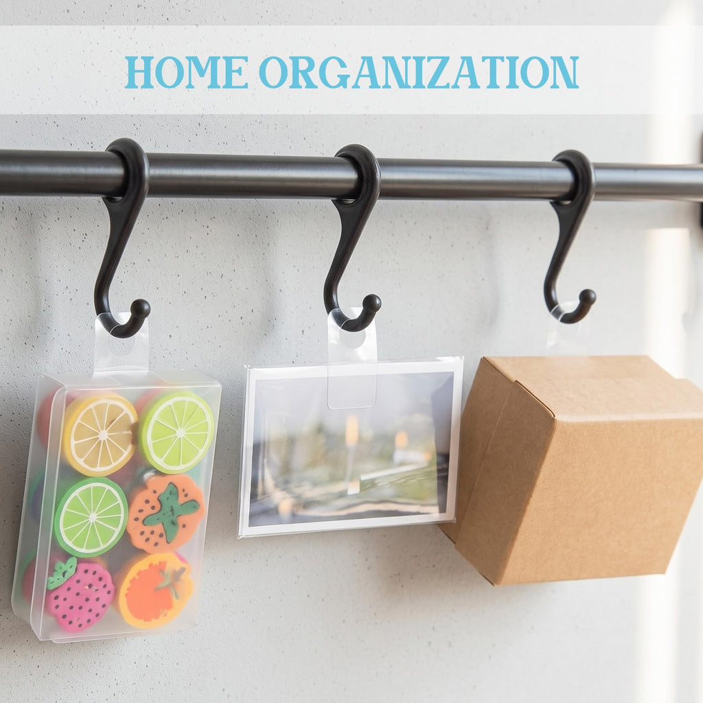 Blulu 3000 Pcs Self Adhesive Hanging Tabs Hang Tags, Round, 0.875 x 1.25 in