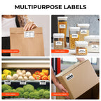 2" Round Thermal Labels 150 Labels/Roll+3x2 Thermal Labels 500 Labels/Roll