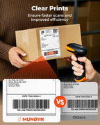2" Glitter Thermal Labels 100 Labels/Roll+4x6 Thermal Printer Labels 220 Labels/Stack
