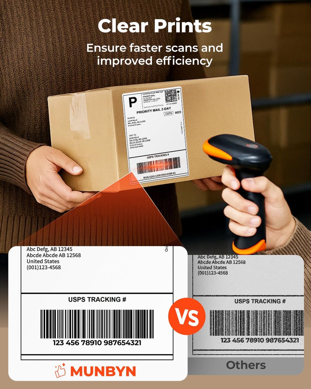2" Color Thermal Stickers 750 Labels/Roll+4x6 Thermal Printer Labels 220 Labels/Stack