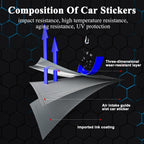 ENLEE Bike Frame Protection Tape, Non-Yellowing Transparent Bike Frame Protection Kit, Clear Honeycomb PVC Anti-Scratch Protector for MTB/Road/Gravel Bike' Top/Down Tube, Chain Guard, Fork, 11PCS Film-Transparent