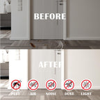 Black Foam Insulation Tape with Self-Adhesive Backing,Closed Cell Foam Weatherstripping 1/2 inch Wide x 3/8 inch Thick,Soundproofing Door Weather Seal Strip for Door and AC Window Seal,High Denisty 1/2 In wide x 3/8 In thick x 16Ft