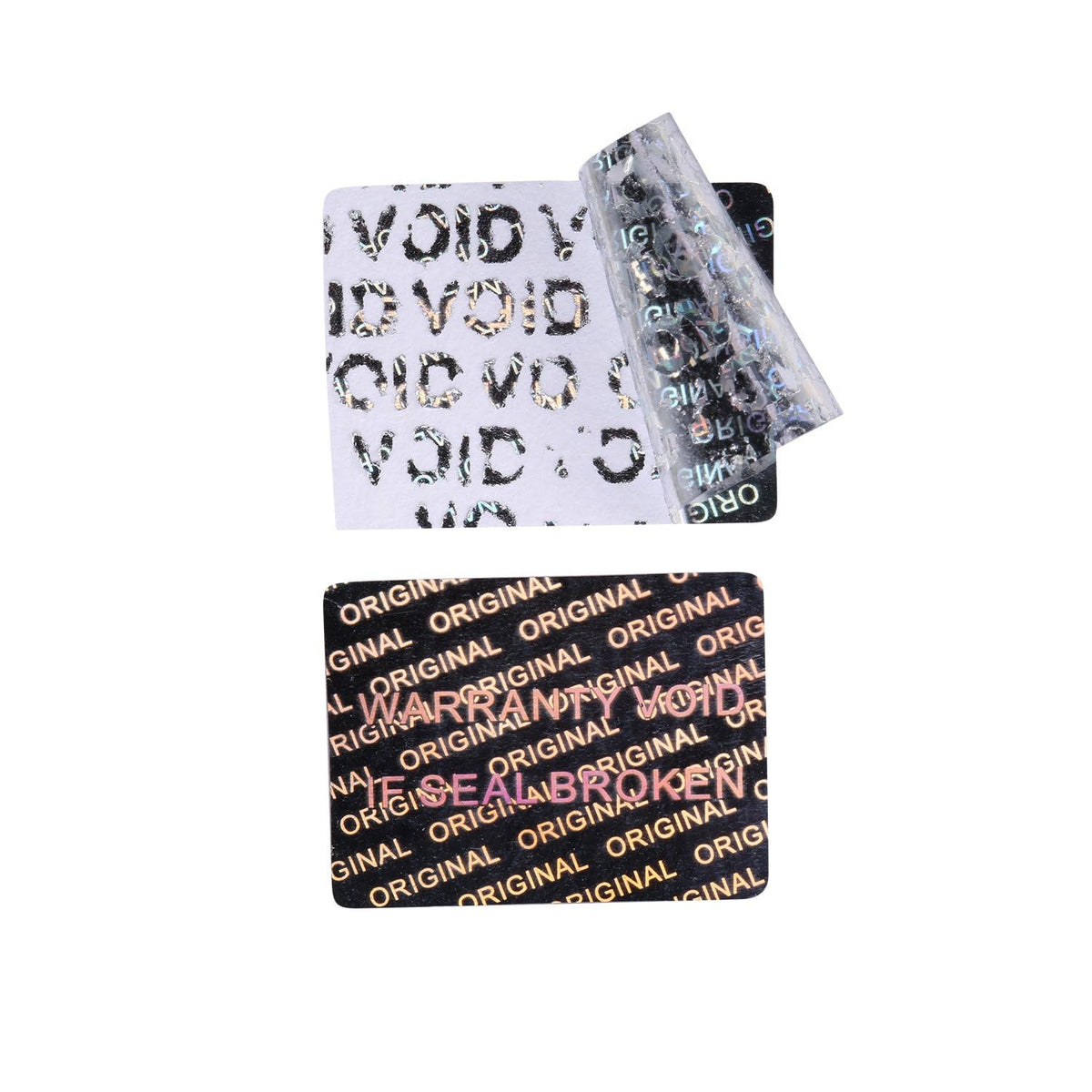 Laser Hologram Tamper Proof Security Warranty Void Sticker Label Seal 15 * 20mm,Silver, Leave"Void"if Removed 500pcs