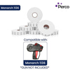 Pricing Labels for Monarch 1136 Best By - 14,000 Labels w/ 8 Rolls Value Pack, 1 Sleeve - Made in USA