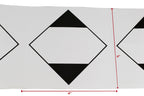 ChromaLabel 4x4 inch Ground ORM-D shipping labels on a roll, industrial labels for safe, compliant packaging, 250 labels per roll.