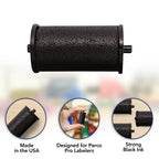 Perco Ink Roll for Perco Pro (1 and 2 Line) Price and Date Guns - Pack of 4 Replacement Inkers - Easy to Load, Premium, Clear & Bold Prints - Made in USA 4 Pack