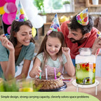 4 Pcs Drink Dispenser Stand, 7.9" Acrylic Beverage Dispenser Stand,Clear Acrylic Stands,Pitcher Stand Base with Screwdriver for Water Dispenser Stand for Parties,Weddings,Cake Stand,Plant Stands