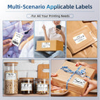 Phomemo Thermal Sticker Label Paper & Phomemo Thermal Labels for M220/M200/M221