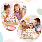 2 Pcs Cakesicle Stand Wood Lollipop Holder Display 3 Tier 12 Holes