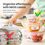 Kitchen Prep Bundle - 3" - 4" - 2" - Removable Dry Erase Labels