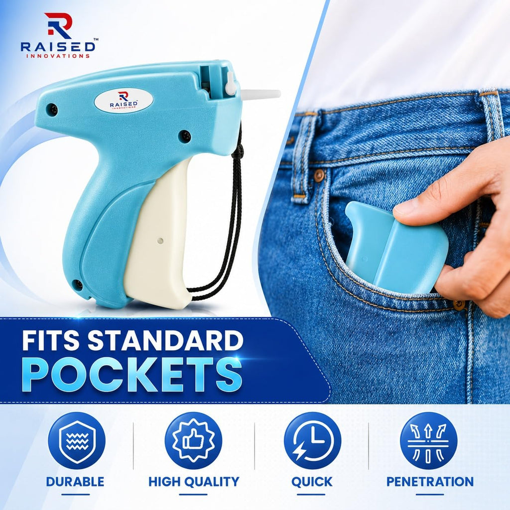 Stitch Gun for Clothes, 3010 Piece Micro Stitch Kit BLUE