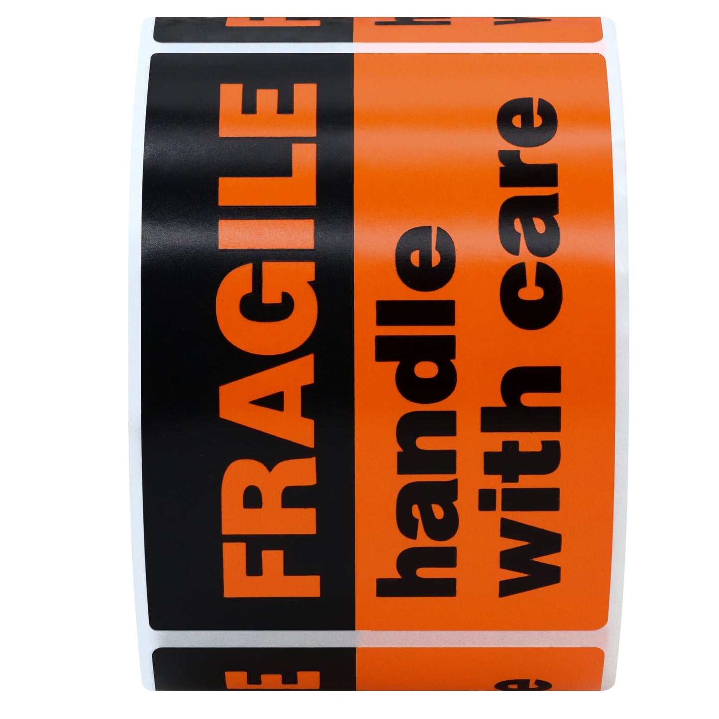 Hybsk 2"x3" Handle with Care Fragile Stickers Adhesive Label 300 Per Roll