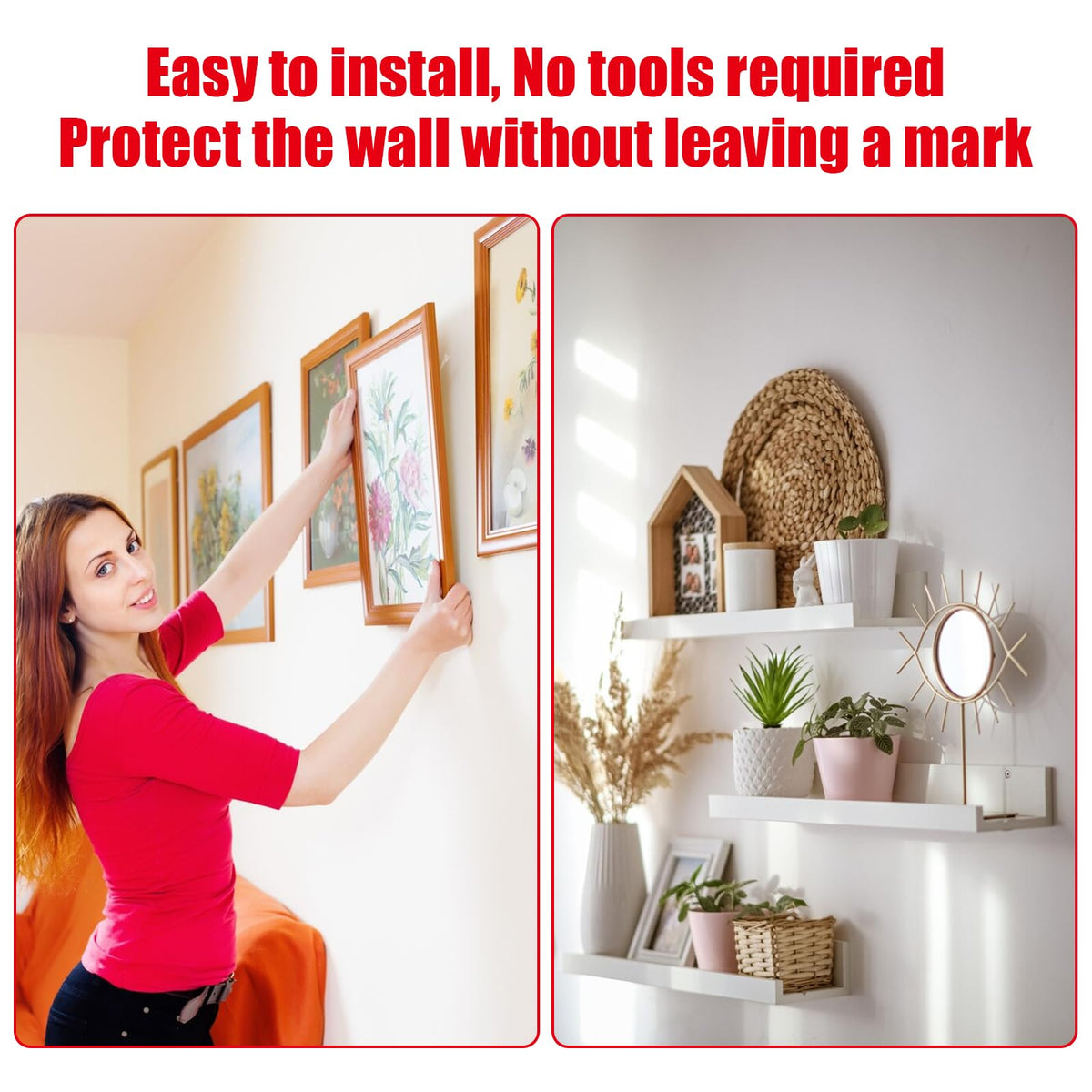Double Sided Tape Heavy Duty, Waterproof Mounting Foam Tape, 16.5ft Length, 1.18in Width, High Temperature Resistant Adhesive Tape for Car, LED Strip Light, Office Decor, Uses VHB 5952 Raw Material 1.18in x 16.5ft