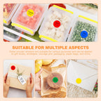 1 Inch 4 Colored Dot Stickers, 2000PCS Round Sticker Label Dots Red-yellow-blue-green 4Colors-2000PCS