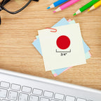 ChromaLabel 0.75-inch removable color code dot labels on sheets in red and green, 1200 stickers per pack for color coding.