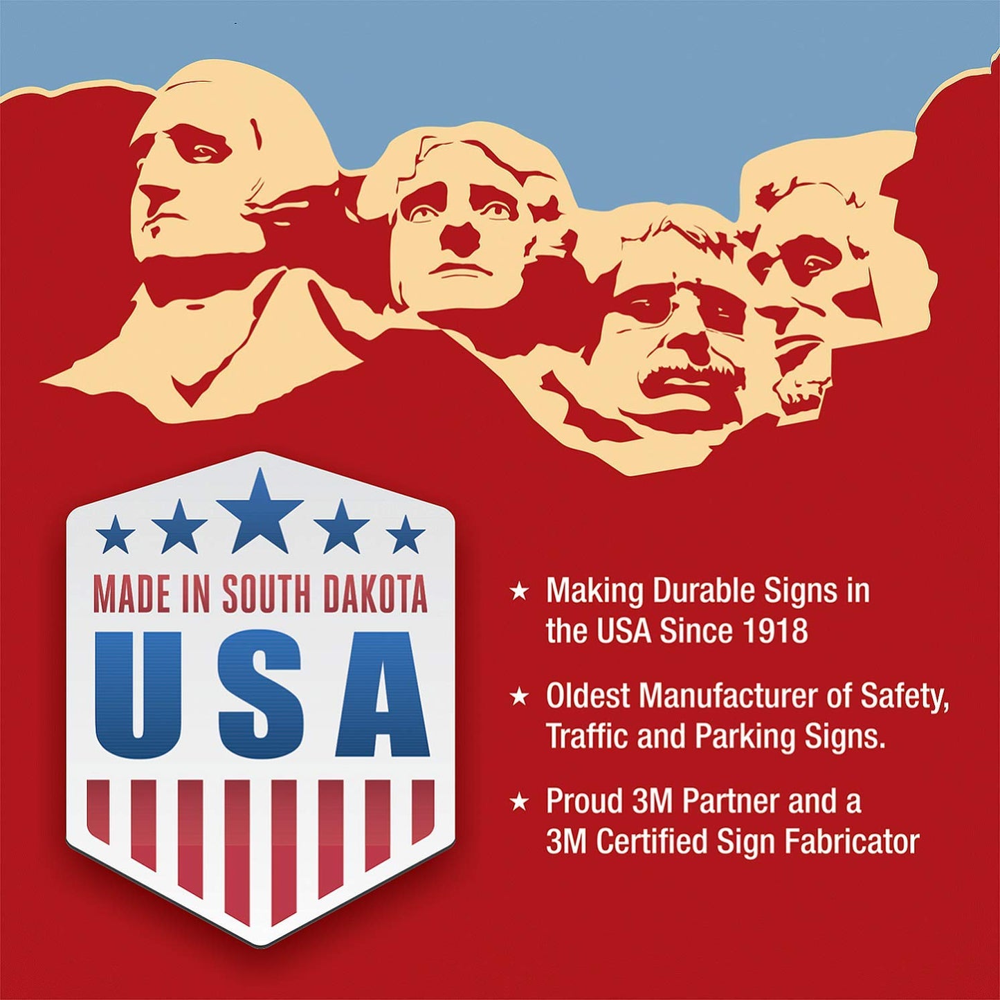 SmartSign (Pack of 4) 3.75 x 9 inch “Mixed Recycling” Sticker Labels with Symbols, 5 mil Laminated Polyester with SuperStick Adhesive, Red and White, Made in USA 3.75" X 9"_mixed Recycling