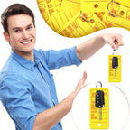 Gersoniel 500 Pcs Key Tags with Labels Rings Car Dealership,Yellow Yellow