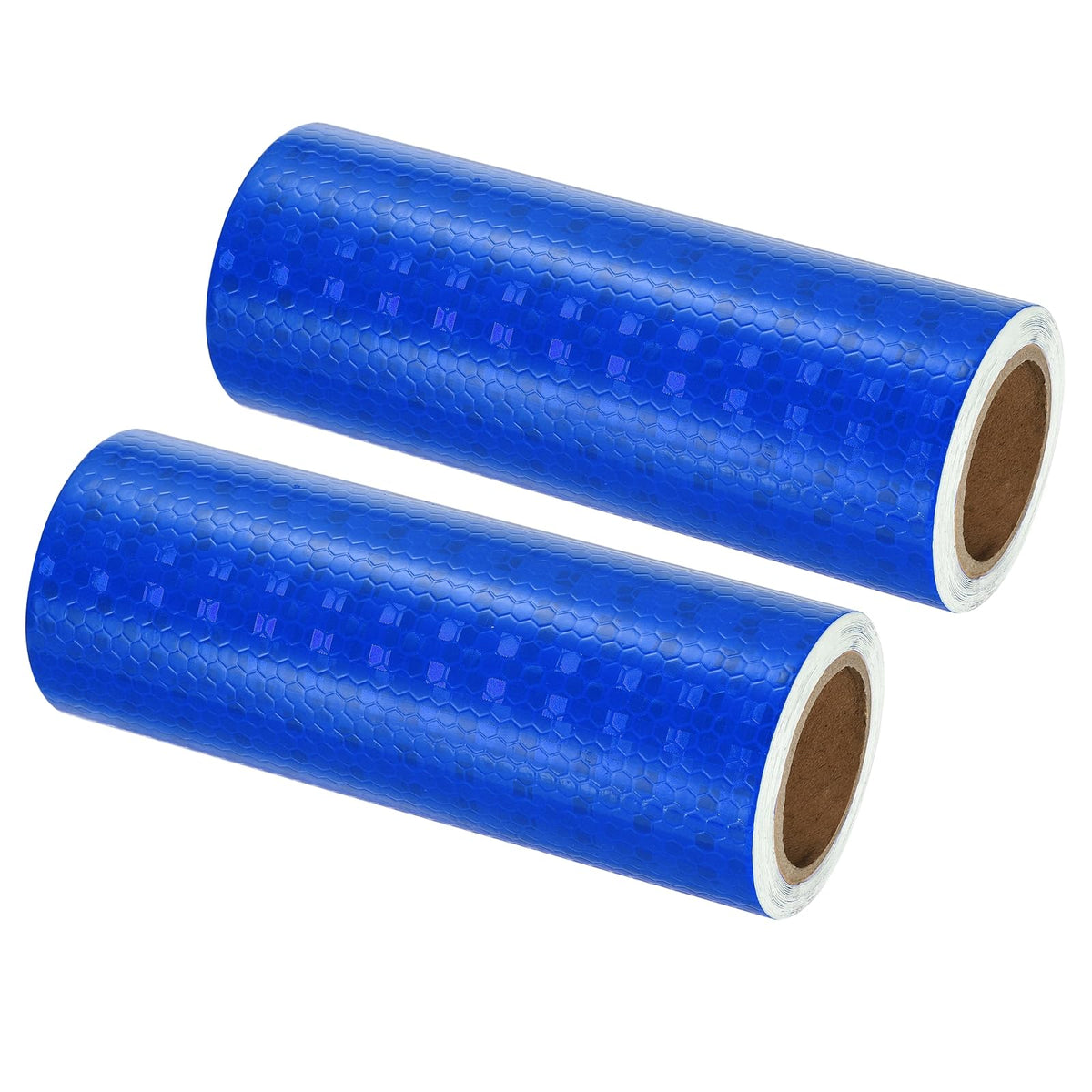 PATIKIL Reflective Tape, 2 Rolls 6 Inch x 10 FT Waterproof High Visibility Self-Adhesive Warning Safety Tape Reflective Stickers External Accessories for Cars Trucks, Blue