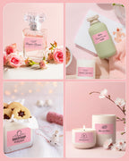 2.25"x1.25" Pink Thermal Labels+Pink Label Holder+Shipping Labels