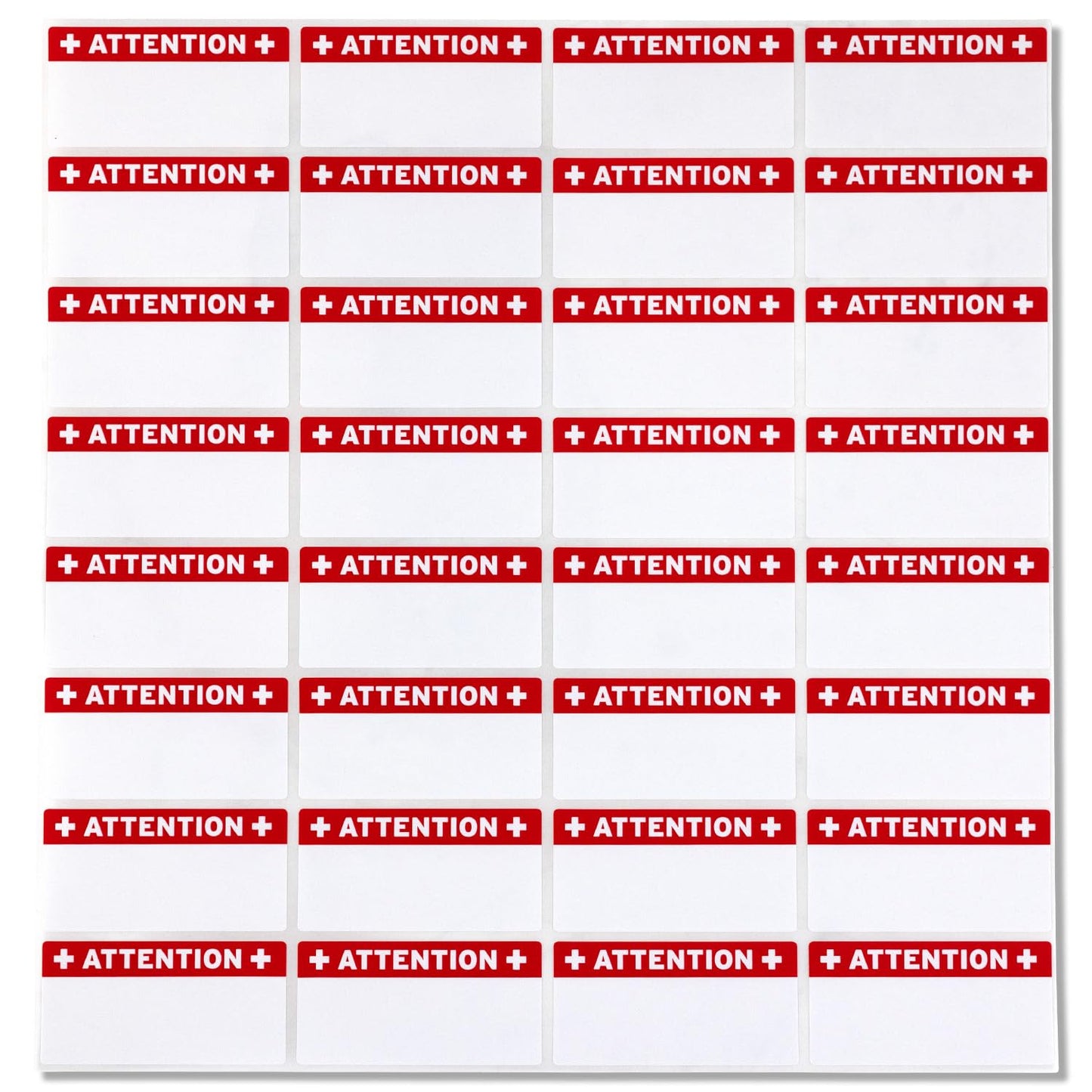 300 Labels, Red, Medical Attention Stickers for Folder File Charts - MAP1010 Blank Labels (2 x 1 Inch) Emergency Rooms/Veterinarians/Medical Recorders 300 Labels Map1010 - Attention