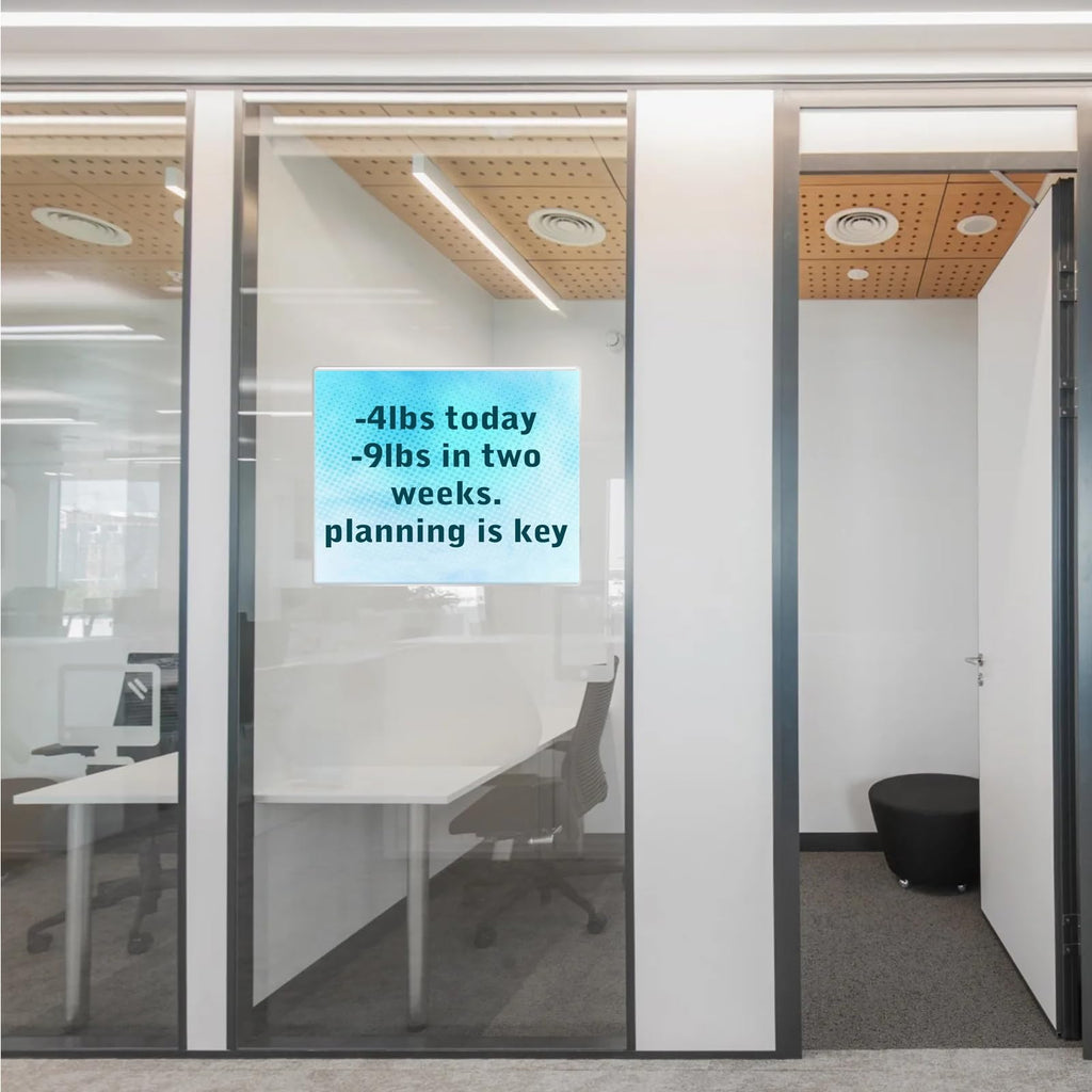 Acrylic Sign Holder 8.5 x 11 Inches Horizontal,Clear Plastic Wall Wall Frame Poster Paper Holder with Double Sided Tape for Office, Home, Store, Restaurant-No Drilling (6 Pack) 8.5x11''