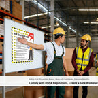 Affrolling Spanish Safety Rules Poster 18"x24" Waterproof Tear Resistant