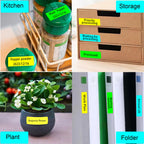 White Label Print Paper 15mmx30mm (0.59" X 1.18"), 230 Labels/Roll Thermal Stickers Waterproof Self-Adhesive Multipurpose Labeling Tape Household Storage Labels White
