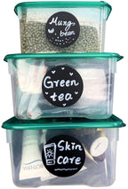 3" inch Round Chalkboard Labels - Reusable Round Chalkboard Stickers Pantry and Storage Stickers for Jars, Spice,Parties, Craft Rooms, Weddings and Organize Your Home & Kitchen-48PCS (Pack of 2) 3 inch (Pack of 2)