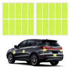 20 Pack Reflective Safety Tape Stickers Diamond Grade High Visibility Reflectors, Waterproof Reflective Stickers for Helmet, Bike Reflectors for Night Riding, Car, Mailbox, Trailer, Outdoor Use
