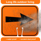 Geetery 6 Pcs Traffic Arrow Orange Detour Signs, Left & Right
