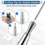 Hiboom 2PCS Welders Pencil with 24 Pcs Silver Round Refills 2