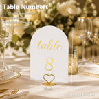 Wedding Arch Table Numbers 1-20 Plus Head Table