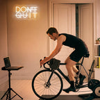 Don't Quit LED Neon Sign for Wall Decor, DO IT Neon Lights Party Decorations, USB Powered Switch Neon Lights lighting adjustable for Office Room, Gym Room, Man Cave, Gamer Room DQ-Yellow&White