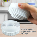 12 Pieces Display Stands for Pyrex Round Bowls Risers for Pyrex Bowls Stacker Stacking Rings for Cabinet White