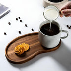 Cashew Nut Tray, Rattan Accent, Decorative Dish, Style A