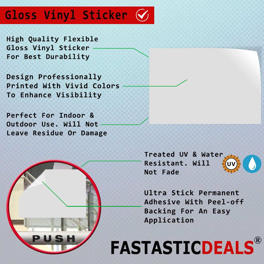 Danger Electrical Hazard Hazard Hazard Labels Label Decal Sticker 7 Inches X 5 Inches 7x5 inches